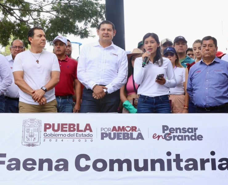 Faena Comunitaria fortalece vínculo entre ciudadanía y gobierno en Puebla