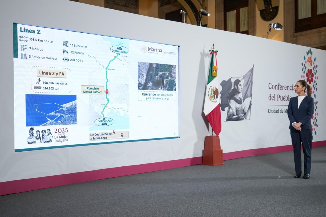 Sheinbaum perfila al Corredor Interoceánico como motor estratégico del desarrollo nacional