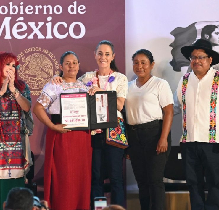 Sheinbaum celebra inicio histórico de autonomía presupuestaria para pueblos indígenas y afromexicanos