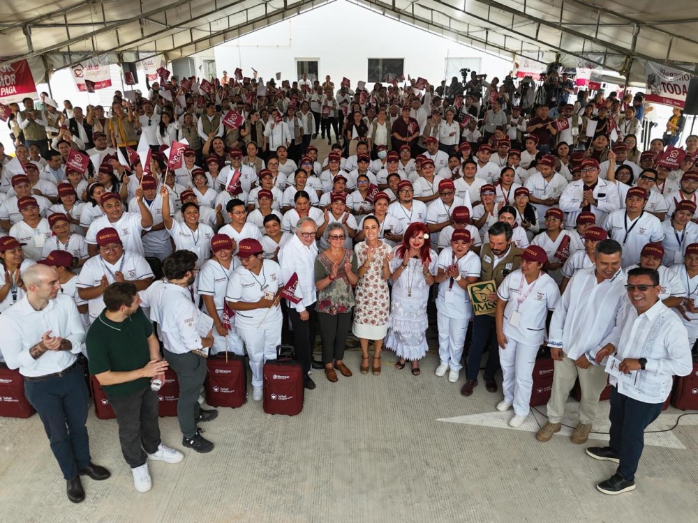 Sheinbaum impulsa modelo de salud territorial con enfoque humanista en Campeche
