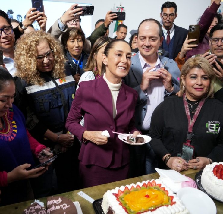 Primer cumpleaños de Sheinbaum como presidenta refleja cercanía con el pueblo y respaldo político