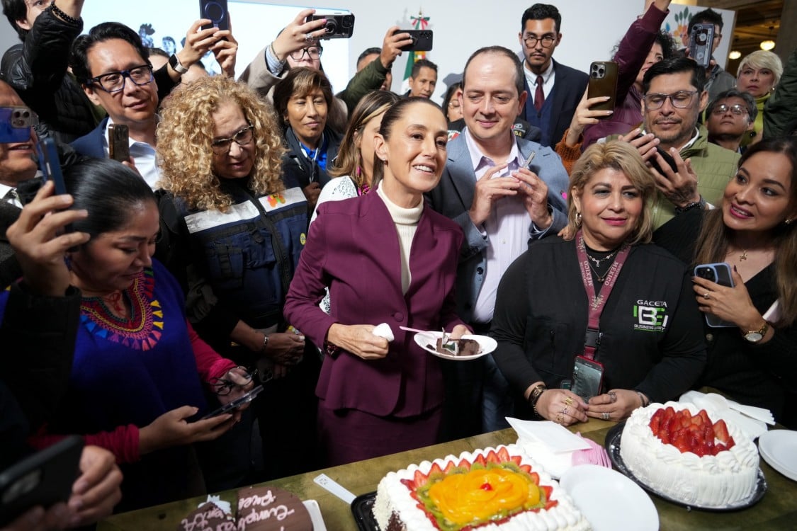 Primer cumpleaños de Sheinbaum como presidenta refleja cercanía con el pueblo y respaldo político
