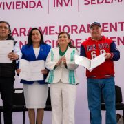 Brugada impulsa justicia habitacional: créditos, escrituras y ecotecnias para más de 20 mil personas en la CDMX