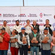 Impulsan justicia agraria en Puebla: entregan insumos y maquinaria a más de 2 mil productores