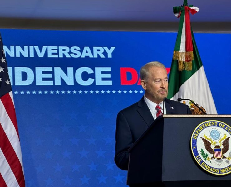 Celebración de la independencia de EUA refuerza mensaje de cercanía económica y cooperación con México