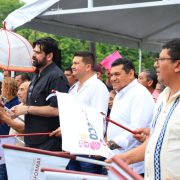 Javier May Arranca Obra Pública en Villa Aldama