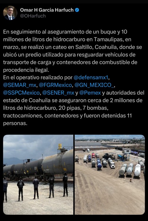 Desarticulan red de robo de hidrocarburos y rescatan animales exóticos en megaoperativo conjunto