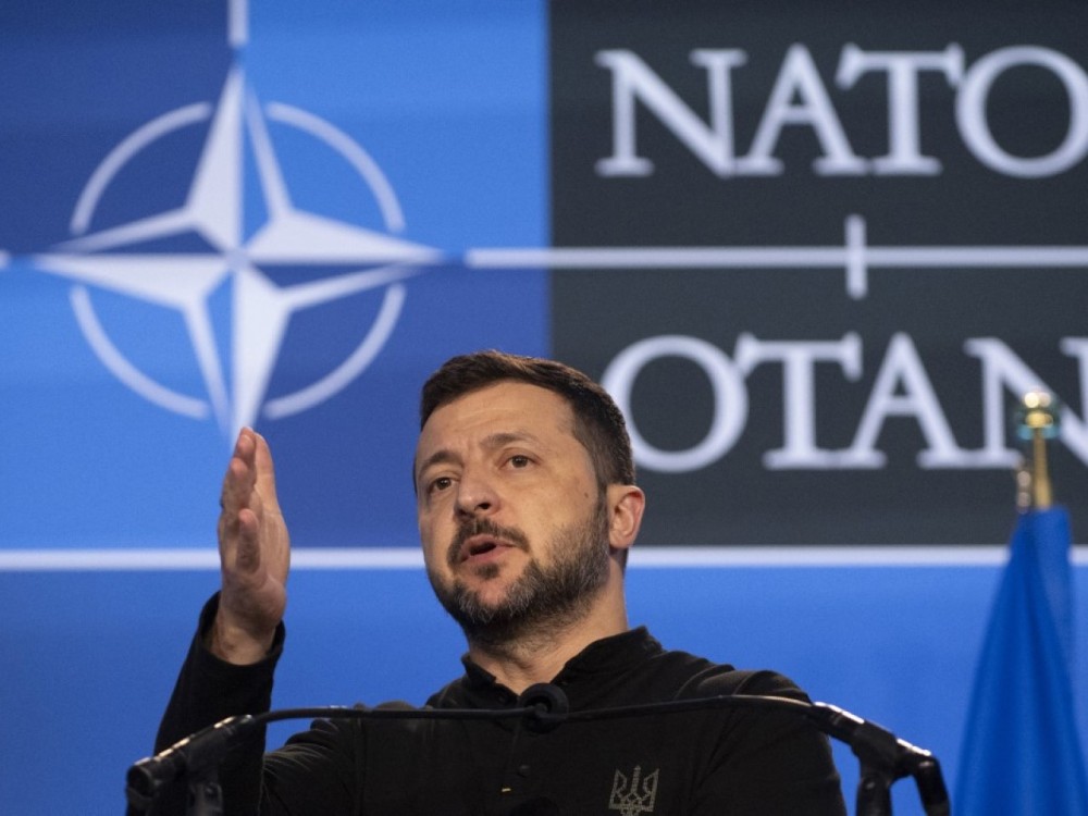Zelensky en la Cumbre de la OTAN en La Haya