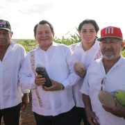 Avanza construcción de caminos sacacosechas en Yucatán para fortalecer el campo