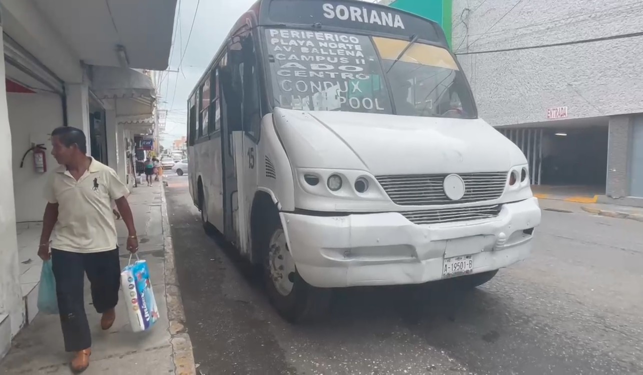 Transportes urbanos de Ciudad del Carmen en pésimas condiciones