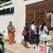 Casillas electorales abren tarde en Yucatán