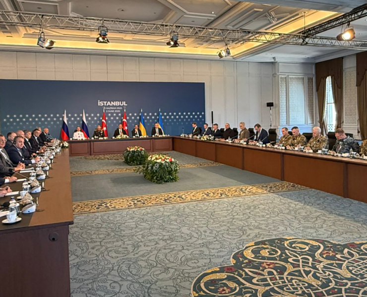 Rusia y Ucrania hablan en Estambul