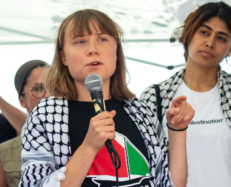 Greta Thunberg va a Gaza