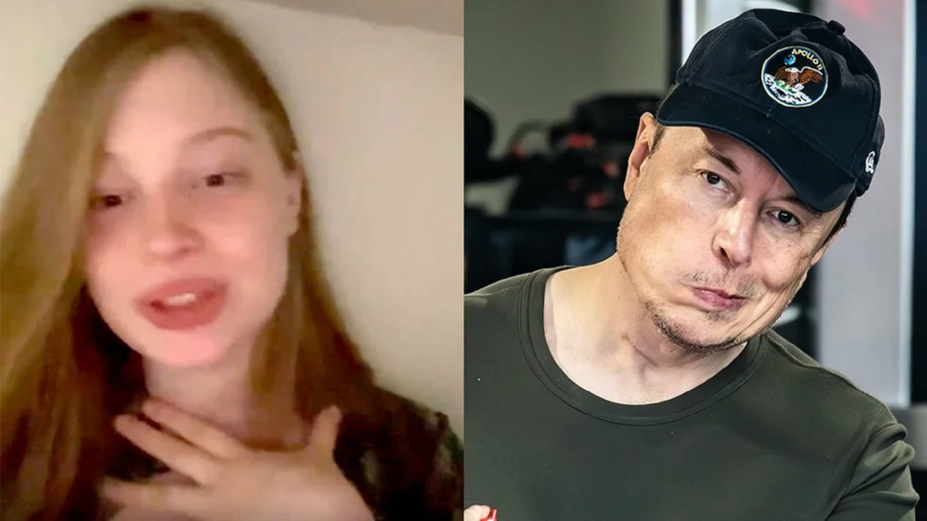 Hija de Elon Musk se burla de él