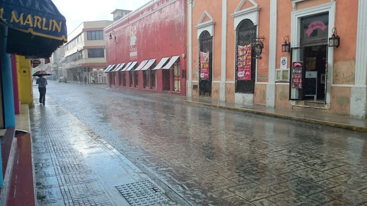 ¡Prepárate! Lluvias en Yucatán durante los próximos días