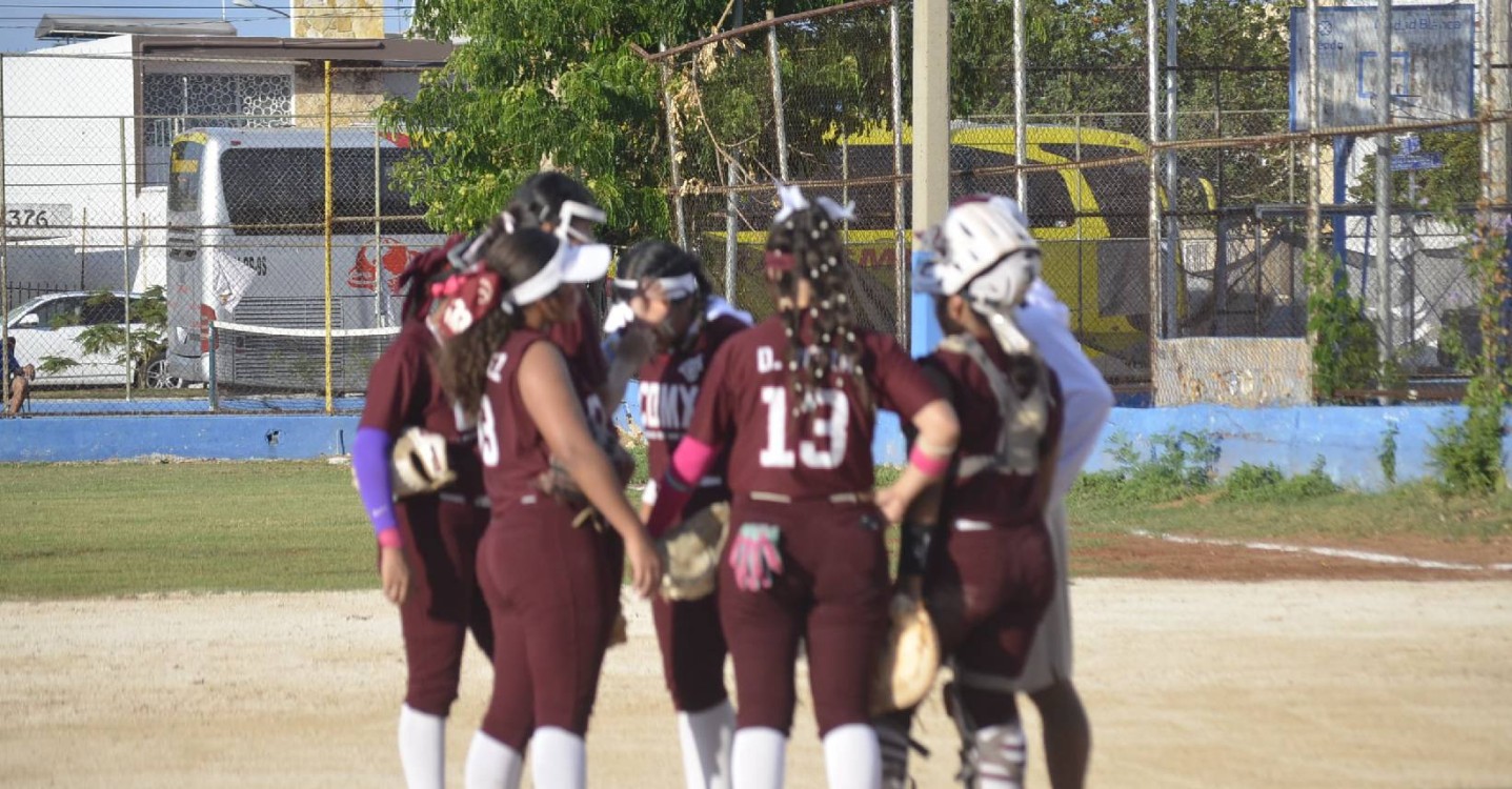 ¡Arrancó el Softbol femenil en Yucatán con la Olimpiada Nacional CONADE!