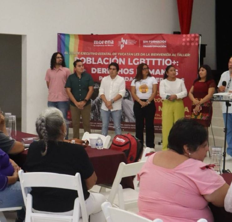 ¡Se realiza el taller “Población LGBTTTIQ+” con poderosos mensajes en Yucatán!