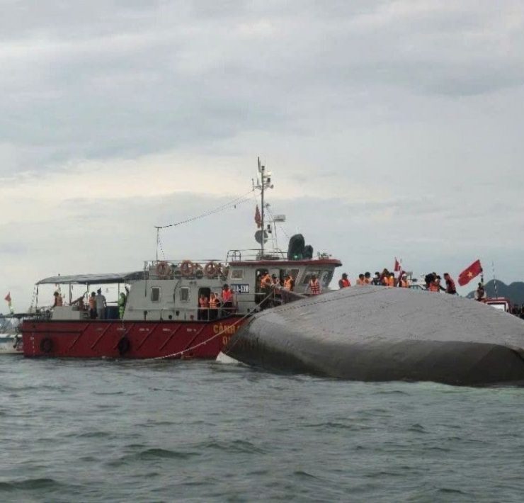 Accidente marítimo en Vietnam