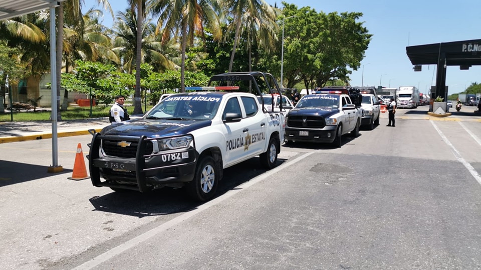 Ordenan retirada de antimotines contra manifestantes de la Península de Atasta