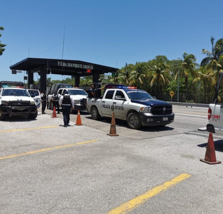 Ordenan retirada de antimotines contra manifestantes de la Península de Atasta