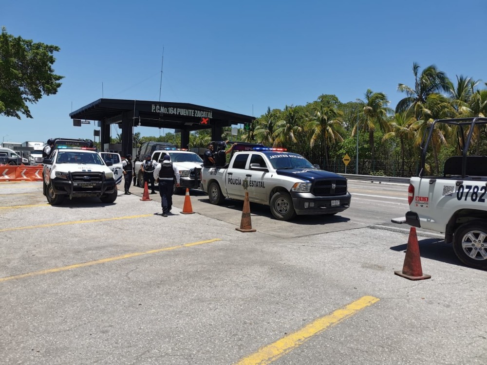 Ordenan retirada de antimotines contra manifestantes de la Península de Atasta