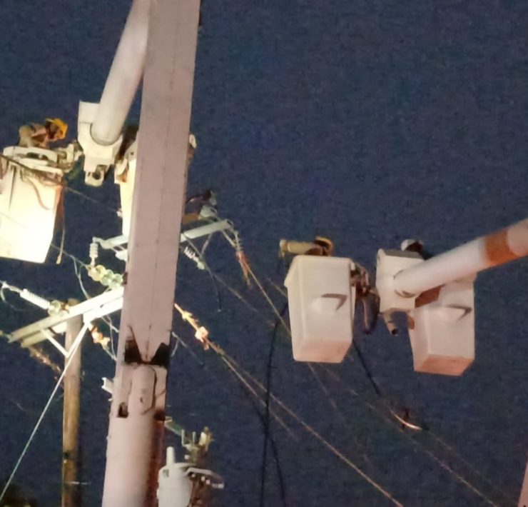 Empeora apagones en la Península de Atasta