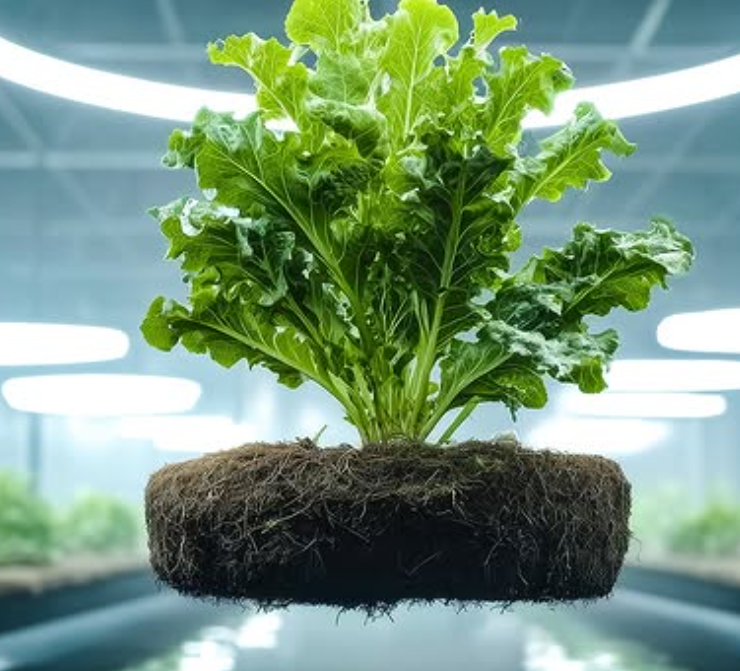 Crean una planta flotante que no necesita de un suelo firme para poder crecer