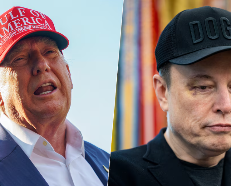 Trump se burla de Elon Musk y su nuevo partido político
