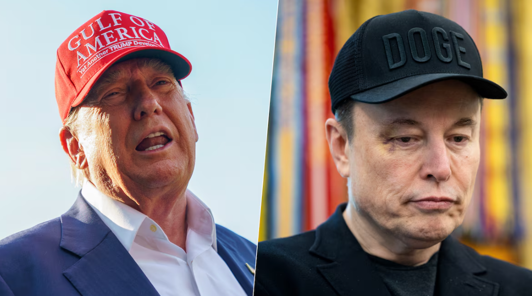 Trump se burla de Elon Musk y su nuevo partido político