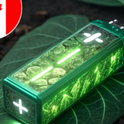 Canadá creó una batería de pulpa vegetal que no lleva metales pesados