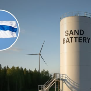 Finlandia crea una batería de arena que funciona con calor almacenado