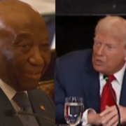 Trump elogia al presidente de Liberia por su perfecto inglés