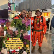 Lanzan flores a topos mexicanos que arriesgan sus vidas en Texas