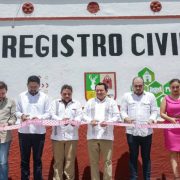 Compromiso cumplido en Yucatán Reabrió el registro civil en Tahmek