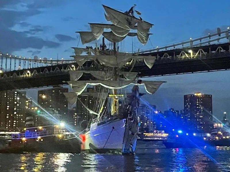 Cronología del Accidente del Buque Cuauhtémoc