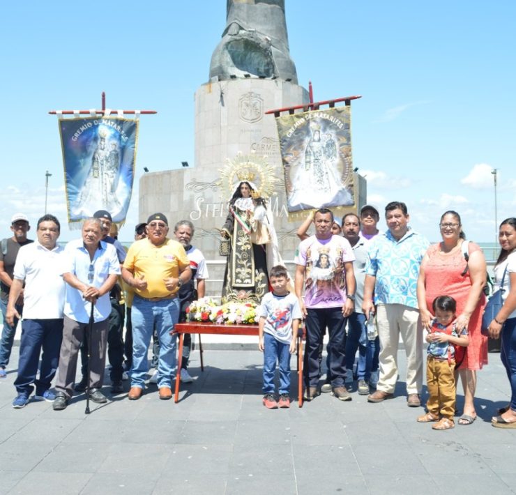 Gremio de matarifes con mucha fe a la Virgen del Carmen