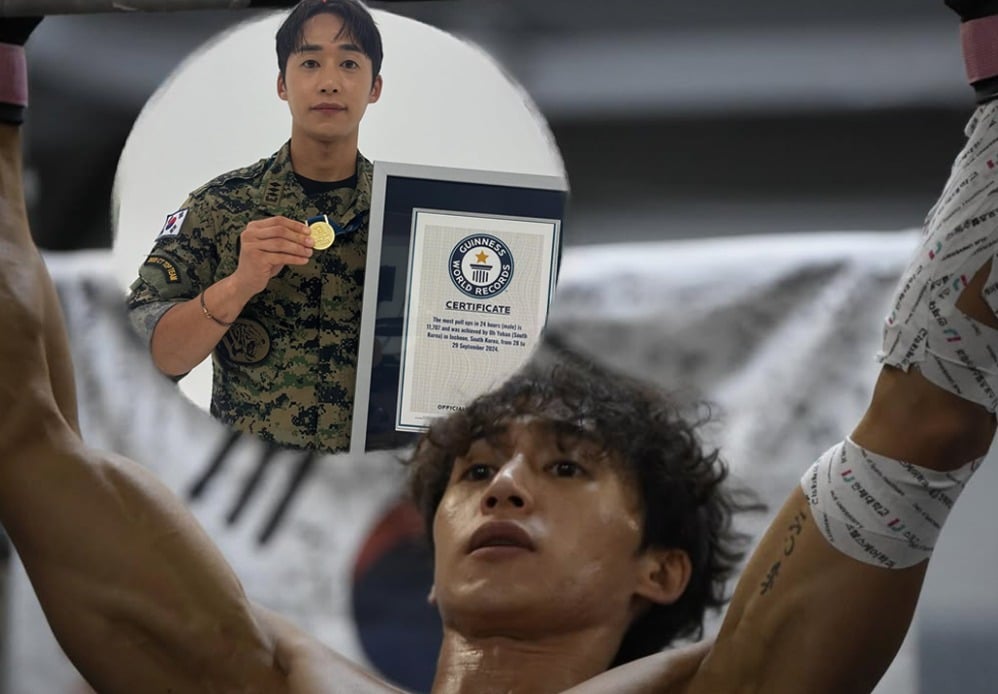 Coreano rompe el récord de flexiones con más de 10,000 repeticiones