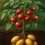 Combinan una planta de tomate y papa para crear al "Pomato" una planta hibrida