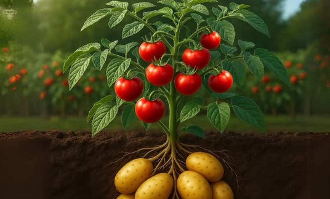 Combinan una planta de tomate y papa para crear al "Pomato" una planta hibrida