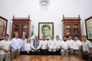 El Gobernador Joaquín Díaz Mena llamó a una corresponsabilidad compartida para garantizar un sistema viable que impulse el desarrollo del estado.