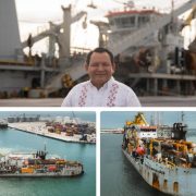 ¡Puertos Renacen! Draga de clase mundial ancla en Progreso para transformar puertos yucatecos