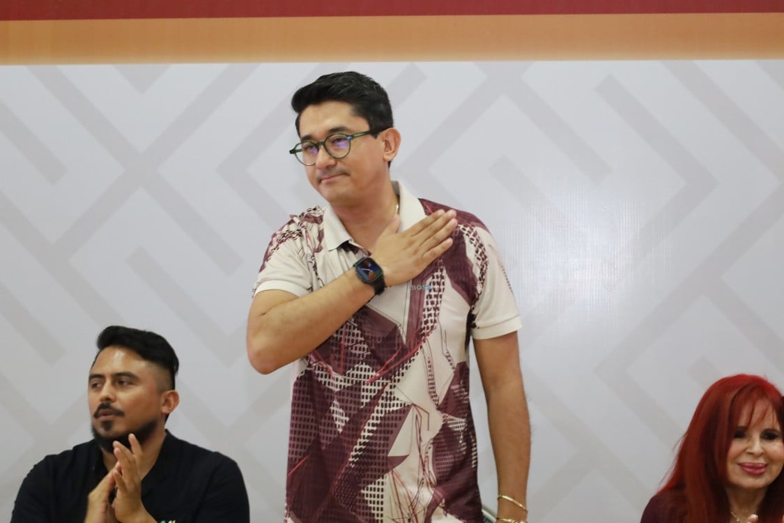 Presidente estatal de Morena Campeche se burla de los carmelitas
