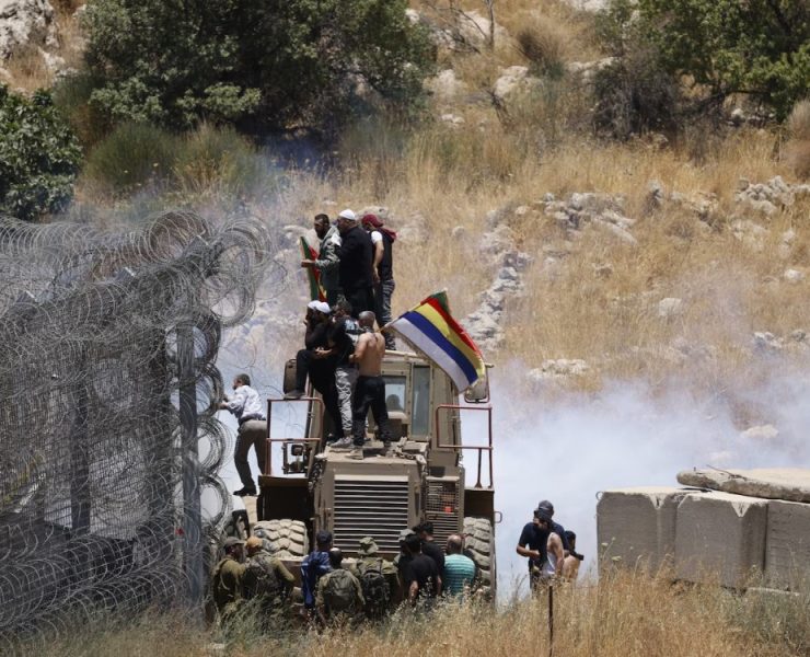 Escalada en la frontera sirio israelí