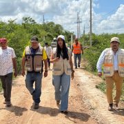 Camino al progreso: Evalúan obras sacacosechas en Sacalum