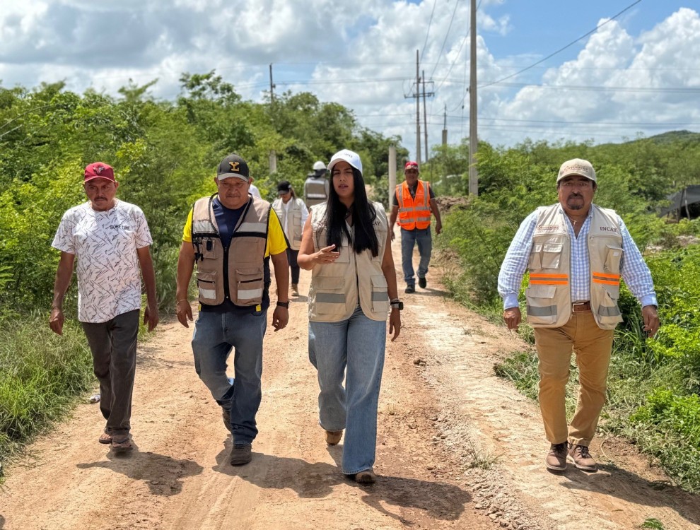 Camino al progreso: Evalúan obras sacacosechas en Sacalum