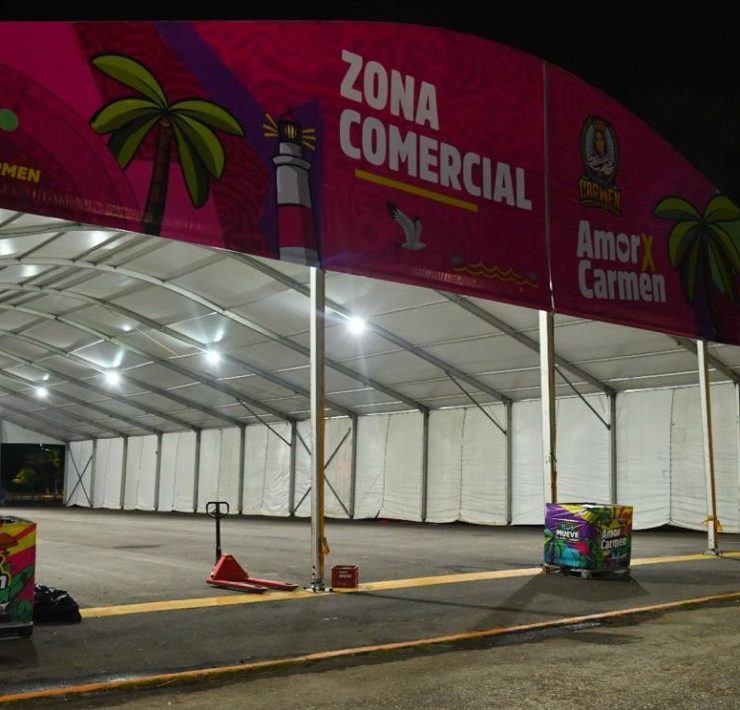 Más de 250 comercios en la Feria del Carmen 2025