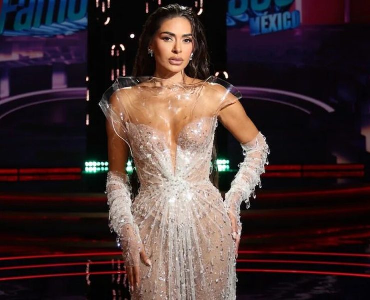 Galilea Montijo deslumbró con vestido