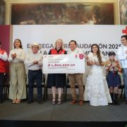 Gobernador Díaz Mena reafirma su apoyo a la Cruz Roja con histórica donación