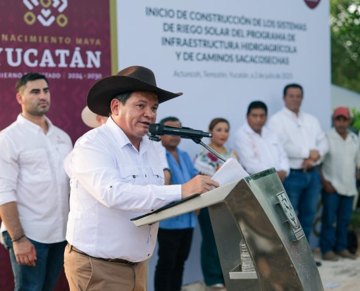 Gobierno de Yucatán impulsa el desarrollo agrícola en Temozón