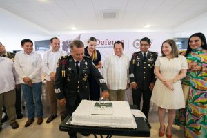 Autoridades de los tres niveles de gobierno encabezaron la ceremonia donde Yucatán y Guardia Nacional reafirman su compromiso con la seguridad de la ciudadanía.